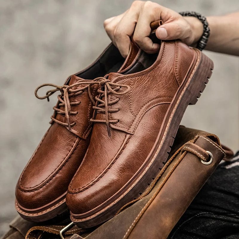 Redwood Lace-Up Leather Shoes